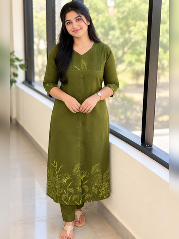 Co ord set in green