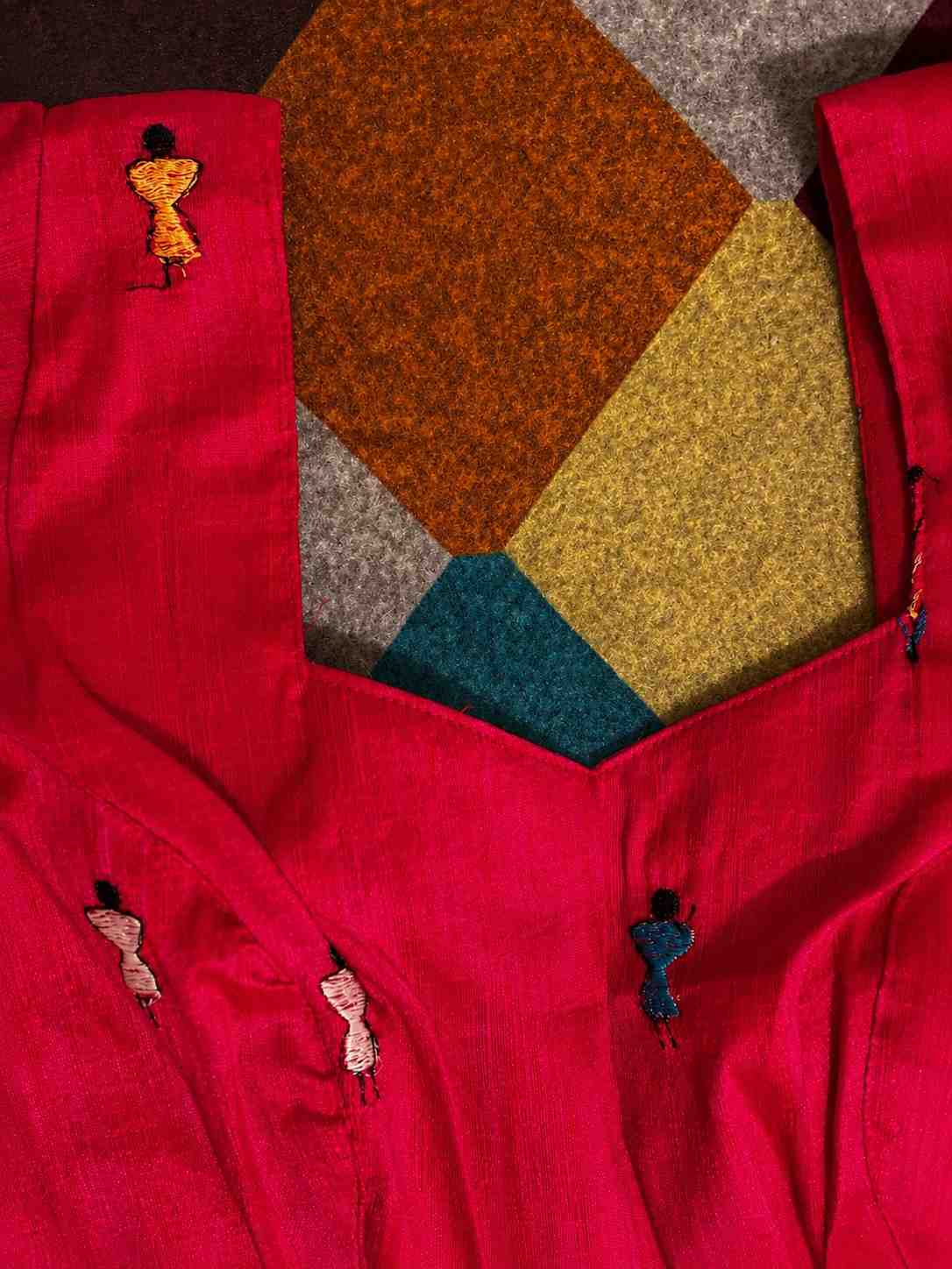 Embroidered Ready Made Blouse