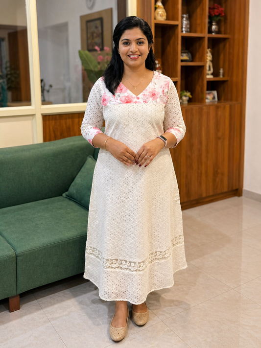 A line Kurti