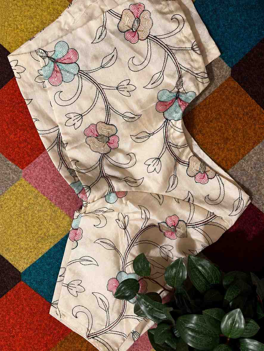 Floral Printed Ready Made Blouse