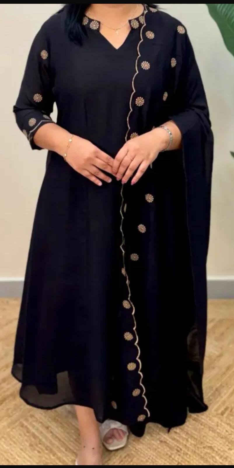 Designer Top & Dupatta