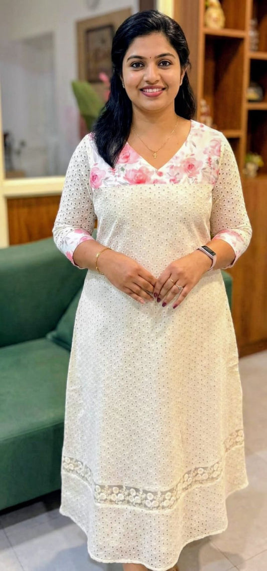 A line Kurti