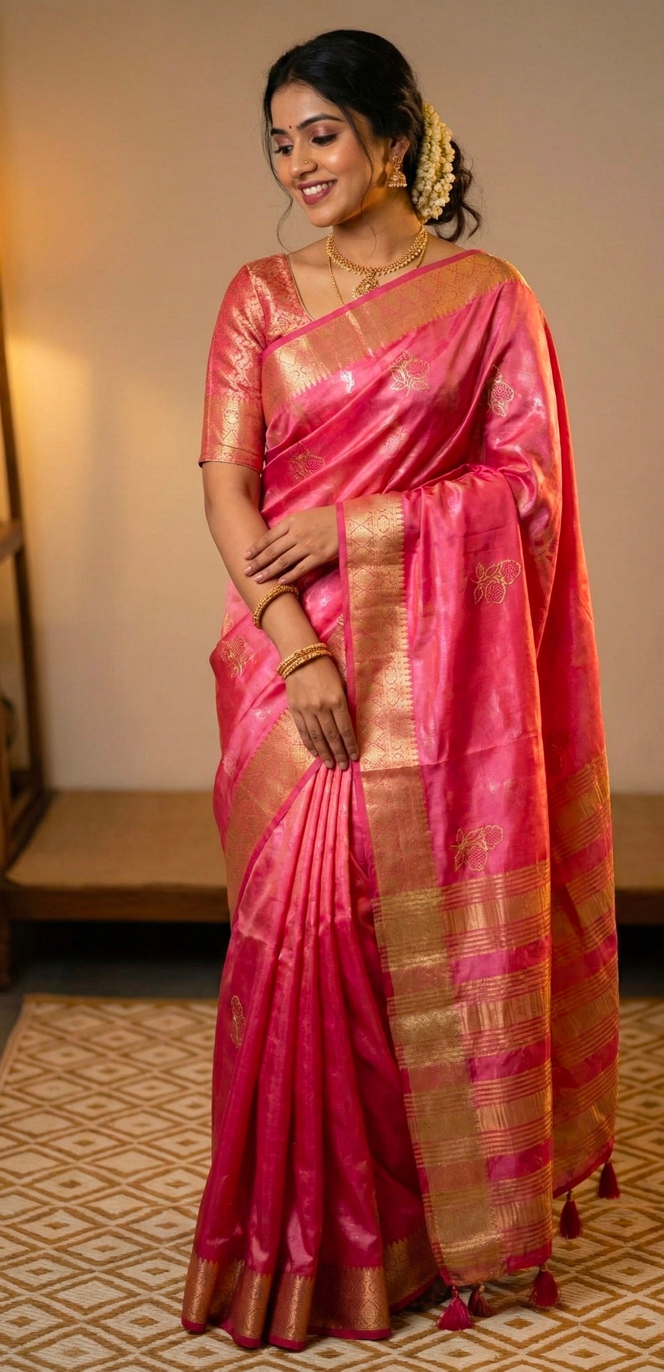 saree with blouse pc